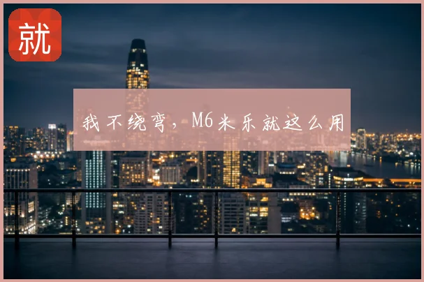 我不绕弯,M6米乐就这么用